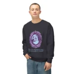 Vintage Cat Portrait Graphic Sweatshirt Crewneck For Cat Owners