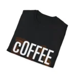 "Coffee Makes Me Socially Available" Casual Coffee Shirt