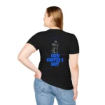 "Iced Coffee & Shit" Sarcastic T-Shirt — Funny Coffee Black Tee
