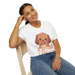 Cute Puppy "Loyal Paws" Dog Shirt — Dog Lover Graphic Tee