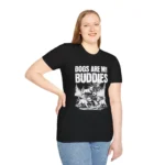 "Dogs Are My Buddies" T-Shirt — Vintage Shirt for Dog Lovers