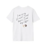Fun Coffee T-Shirt — "I’m Sorry for What I Said Before My Coffee"