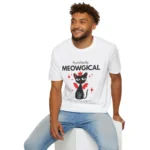 "Purrfectly Meowgical" Black Cat Owner Shirt — Cute Cat Shirt