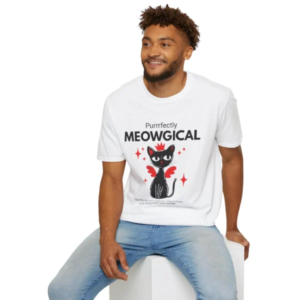 "Purrfectly Meowgical" Black Cat Owner Shirt — Cute Cat Shirt