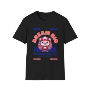 Dream Big Motivational Tee — "Work Hard, Succeed" Cute Shirt