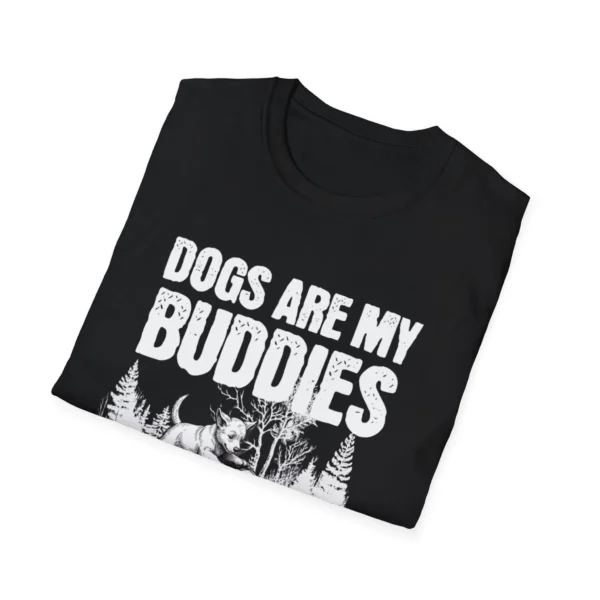 "Dogs Are My Buddies" T-Shirt — Vintage Shirt for Dog Lovers