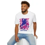 "Skate For Life" Skateboard Playful Cat T-Shirt for Men and Women