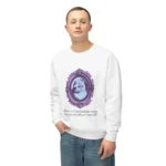 Vintage Cat Portrait Graphic Sweatshirt Crewneck For Cat Owners