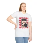 "Woofy" Puppy Dog Tee Shirt — Cute Fluffy Dog Graphic Tee