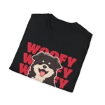 "Woofy" Puppy Dog Tee Shirt — Cute Fluffy Dog Graphic Tee