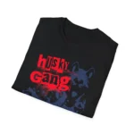 "Husky Gang" Dog T-Shirt - Husky Dog Tee Shirt for Dog Owners