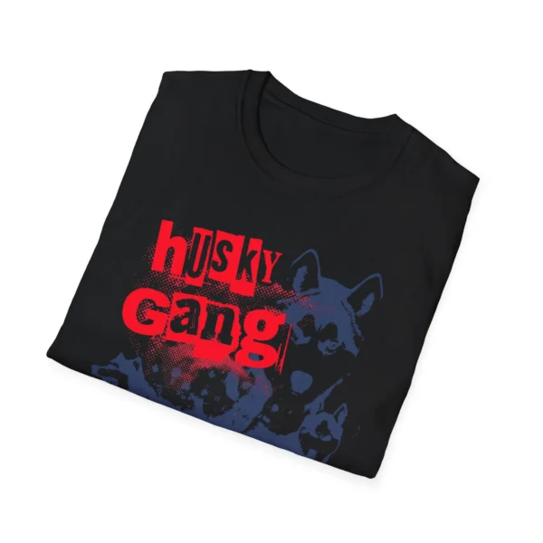 "Husky Gang" Dog T-Shirt - Husky Dog Tee Shirt for Dog Owners