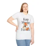 Keep Moving Forward Running Unisex Motivational T-Shirt