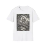 Frog Toad Warrior Graphic T-Shirt | Vintage Forest Adventure Shirt