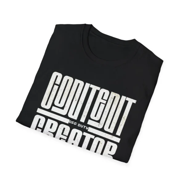 Retro Typography Shirt for Influencers & Content Creators