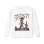 "Froggy" Frog Sweatshirt — Vintage Cowboy Frog Crewneck