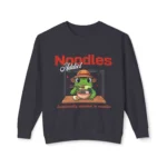 Ramen Noodles Eating Cute Frog Crewneck Sweatshirt