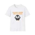 Cute "Penguin is Judging" T-Shirt - Funny Penguin Tee