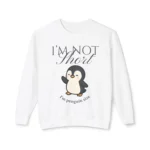 "I’m Not Short" Cute Short Penguin Crewneck