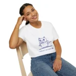 Funny Cat Illustrated Shirt - Best Cat Shirt for Cat Owners