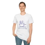 Funny Cat Illustrated Shirt - Best Cat Shirt for Cat Owners