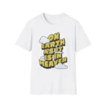 'On Earth As It Is In Heaven' Peaceful Religious Tee