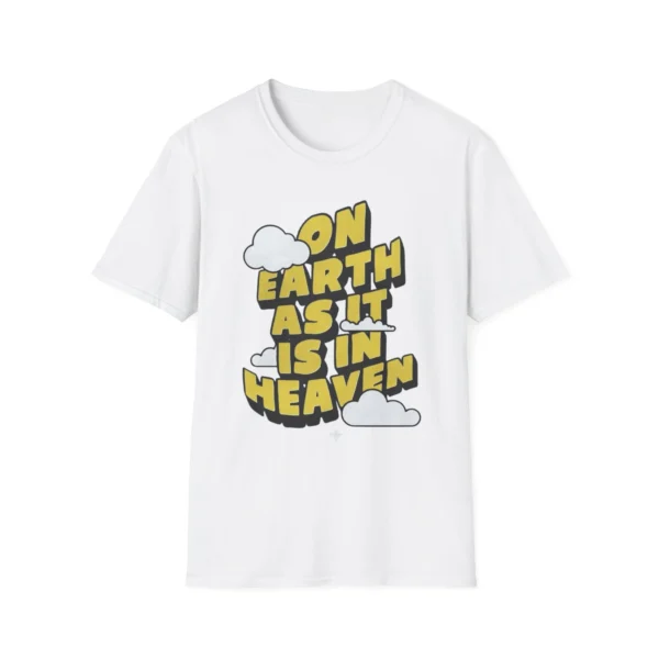 'On Earth As It Is In Heaven' Peaceful Religious Tee