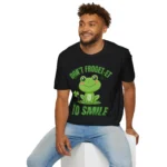 Cute "Don’t Frog-et to Smile" - Toad Graphic Tee