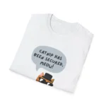 "Catnip Secured" Cat T-Shirt — Funny Cat Agent T-shirt