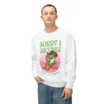 "Sorry I Can't Talk" Sweatshirt - Cute Frog Crewneck