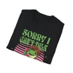 "Sorry I Can't Talk I'm a Frog" T-Shirt — Retro Frog Graphic Tee