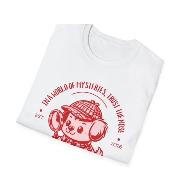 "Pawvestigator" Detective Dog T-Shirt — Cute Mystery Dog Tee